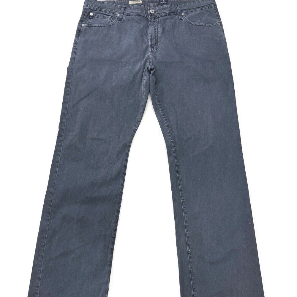 Adriano Goldschmied AG Jeans Mens 40 x 34 Protege 5 Pocket Straight Blue Gray